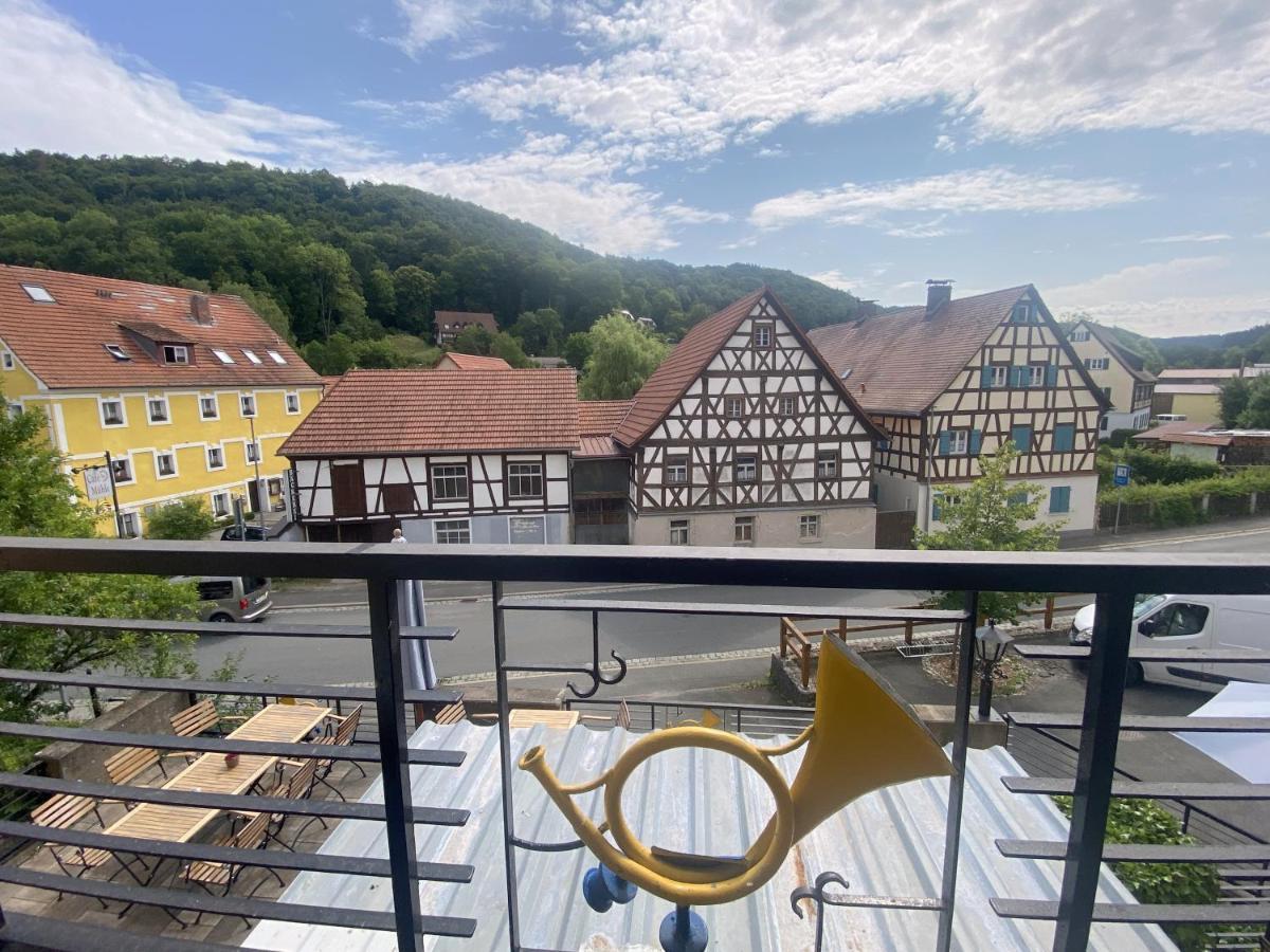 Gasthof Hotel Zur Post Egloffstein Exterior photo